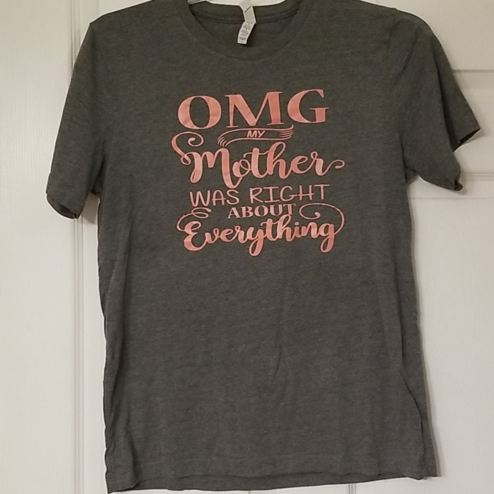 T shirt with Slogan
